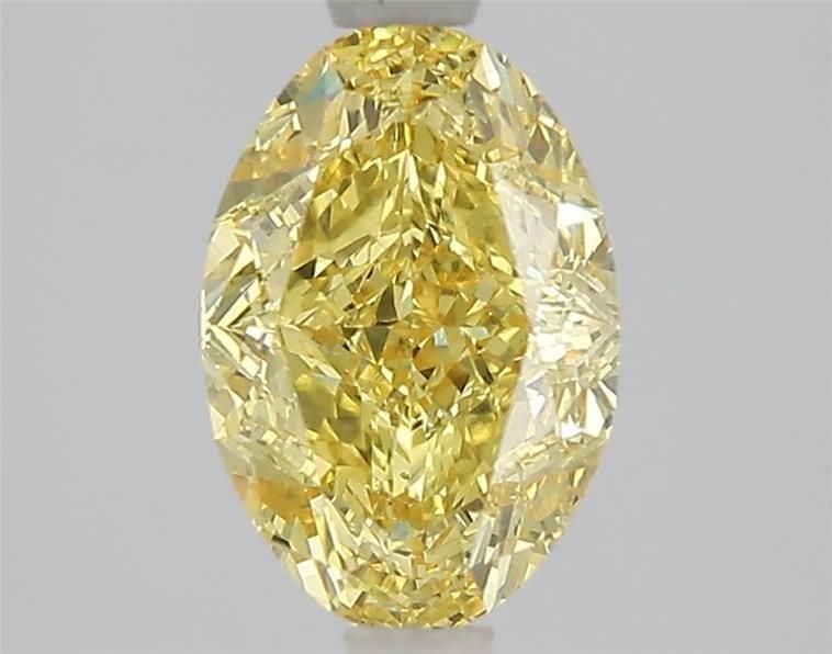 Loose Diamond - OVAL 2.09ct Fancy Intense Yellow VVS2: Loose Diamond - OVAL 2.09ct Fancy Intense Yellow VVS2 Source: This is a real non-mined Diamond that has been grown in a lab Shape: OVAL Carats: 2.09 Color: Fancy Intense Yellow Certification: IGI Vide