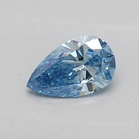 Loose Diamond - PEAR 0.17ct Fancy Vivid Blue VS1: Loose Diamond - PEAR 0.17ct Fancy Vivid Blue VS1 Source: This is a real non-mined Diamond that has been grown in a lab Shape: PEAR Carats: 0.17 Color: Fancy Vivid Blue Certification: IGI Video: