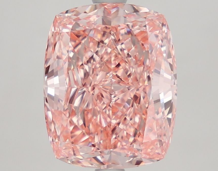 Loose Diamond - CUSHION MODIFIED 3.59ct Fancy Vivid Pink VS1: Loose Diamond - CUSHION MODIFIED 3.59ct Fancy Vivid Pink VS1 Source: This is a real non-mined Diamond that has been grown in a lab Shape: CUSHION MODIFIED Carats: 3.59 Color: Fancy Vivid Pink Certific