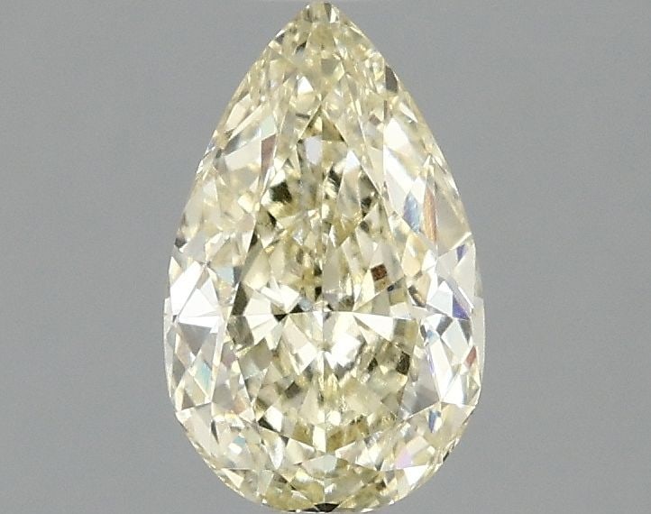 Loose Diamond - PEAR 1.08ct Fancy Yellow VVS2: Loose Diamond - PEAR 1.08ct Fancy Yellow VVS2 Source: This is a real non-mined Diamond that has been grown in a lab Shape: PEAR Carats: 1.08 Color: Fancy Yellow Certification: IGI Video: