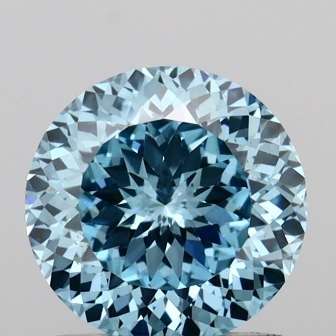 Loose Diamond - ROUND 1.02ct Fancy Vivid Blue VS1: Loose Diamond - ROUND 1.02ct Fancy Vivid Blue VS1 Source: This is a real non-mined Diamond that has been grown in a lab Shape: ROUND Carats: 1.02 Color: Fancy Vivid Blue Certification: IGI Video:
