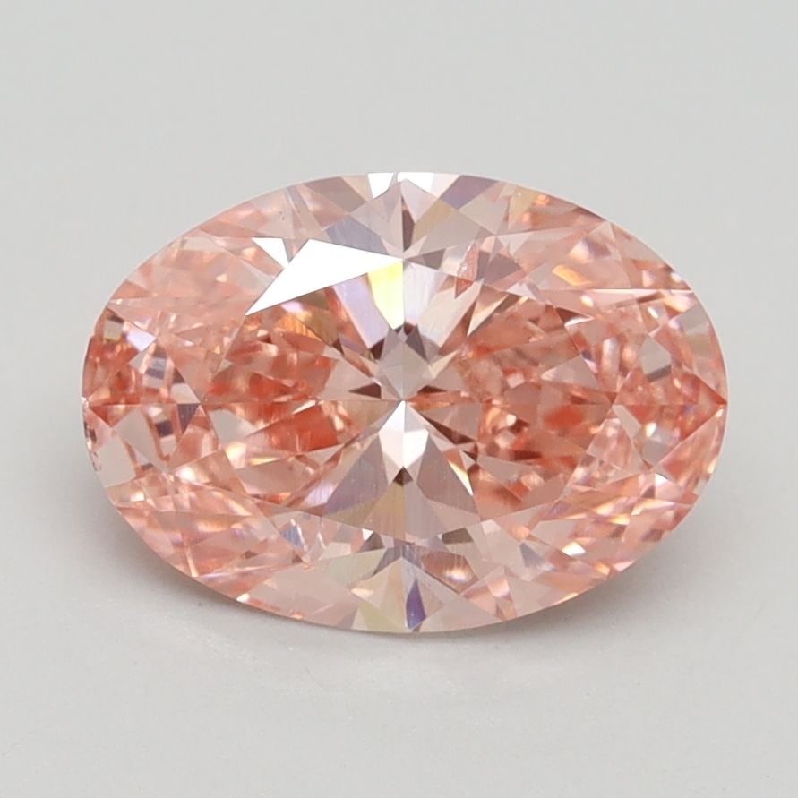 Loose Diamond - OVAL 1.8ct Fancy Vivid Pink SI1: Loose Diamond - OVAL 1.8ct Fancy Vivid Pink SI1 Source: This is a real non-mined Diamond that has been grown in a lab Shape: OVAL Carats: 1.8 Color: Fancy Vivid Pink Certification: IGI Video: