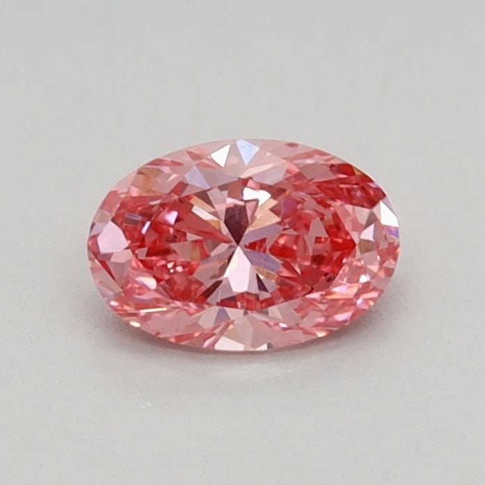 Loose Diamond - OVAL 0.31ct Fancy Vivid Pink IF: Loose Diamond - OVAL 0.31ct Fancy Vivid Pink IF Source: This is a real non-mined Diamond that has been grown in a lab Shape: OVAL Carats: 0.31 Color: Fancy Vivid Pink Certification: IGI Video: