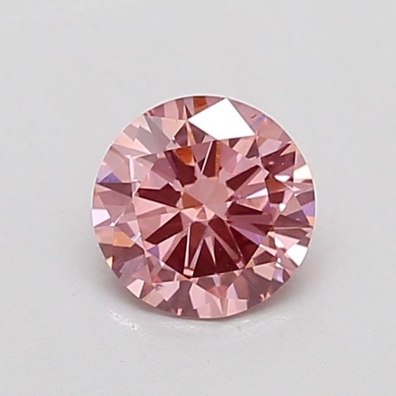 Loose Diamond - ROUND 0.5ct Fancy Vivid Pink VS2 (1 of 1)