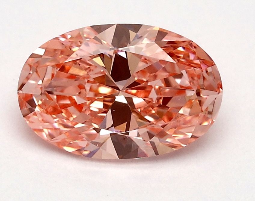 Loose Diamond - OVAL 1.02ct Fancy Vivid Pink VS2: Loose Diamond - OVAL 1.02ct Fancy Vivid Pink VS2 Source: This is a real non-mined Diamond that has been grown in a lab Shape: OVAL Carats: 1.02 Color: Fancy Vivid Pink Certification: IGI Video: