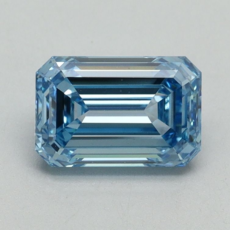 Loose Diamond - EMERALD 1.16ct Fancy Vivid Blue VS1: Loose Diamond - EMERALD 1.16ct Fancy Vivid Blue VS1 Source: This is a real non-mined Diamond that has been grown in a lab Shape: EMERALD Carats: 1.16 Color: Fancy Vivid Blue Certification: IGI Video: