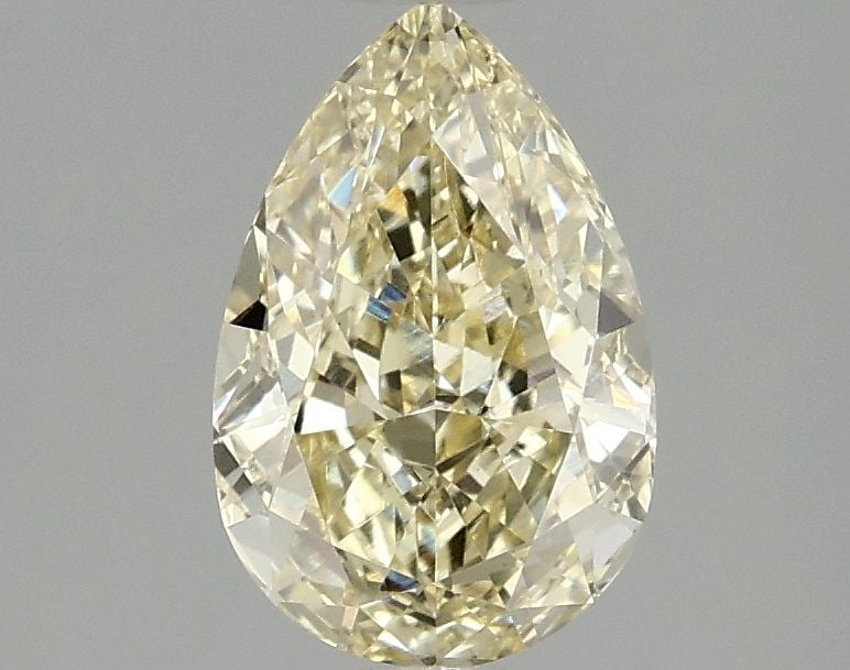 Loose Diamond - PEAR 1.58ct Fancy Intense Yellow VS1: Loose Diamond - PEAR 1.58ct Fancy Intense Yellow VS1 Source: This is a real non-mined Diamond that has been grown in a lab Shape: PEAR Carats: 1.58 Color: Fancy Intense Yellow Certification: IGI Video