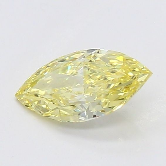 Loose Diamond - MARQUISE 0.36ct Fancy Vivid Yellow VVS2: Loose Diamond - MARQUISE 0.36ct Fancy Vivid Yellow VVS2 Source: This is a real non-mined Diamond that has been grown in a lab Shape: MARQUISE Carats: 0.36 Color: Fancy Vivid Yellow Certification: IGI 
