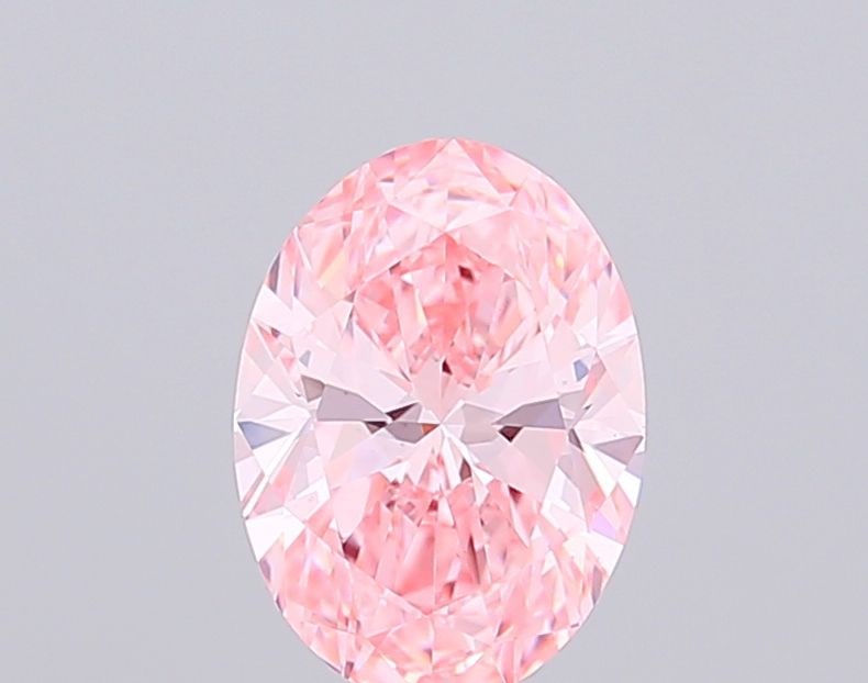 Loose Diamond - OVAL 2.89ct Fancy Vivid Pink VS1: Loose Diamond - OVAL 2.89ct Fancy Vivid Pink VS1 Source: This is a real non-mined Diamond that has been grown in a lab Shape: OVAL Carats: 2.89 Color: Fancy Vivid Pink Certification: IGI Video: