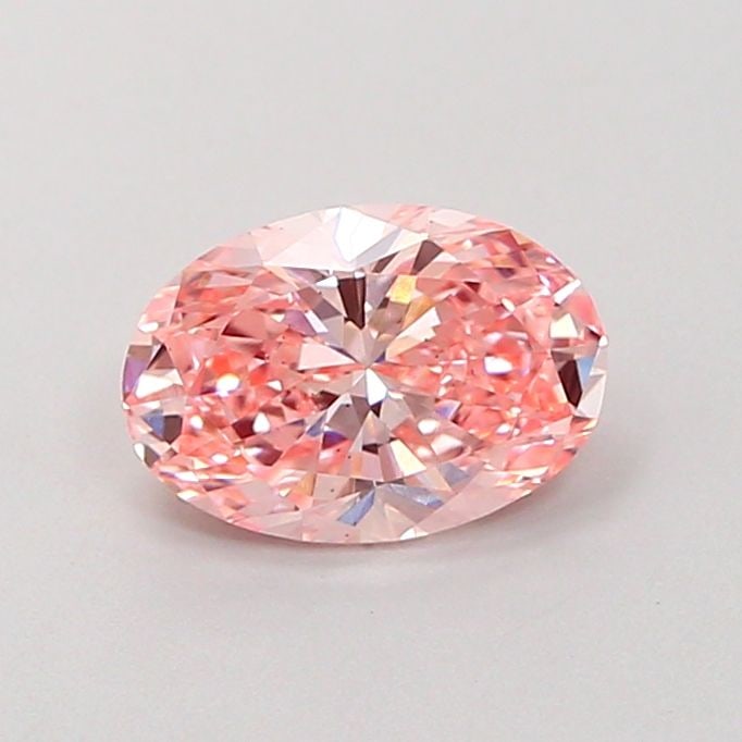 Loose Diamond - OVAL 1.06ct Fancy Vivid Pink VS2: Loose Diamond - OVAL 1.06ct Fancy Vivid Pink VS2 Source: This is a real non-mined Diamond that has been grown in a lab Shape: OVAL Carats: 1.06 Color: Fancy Vivid Pink Certification: IGI Video: