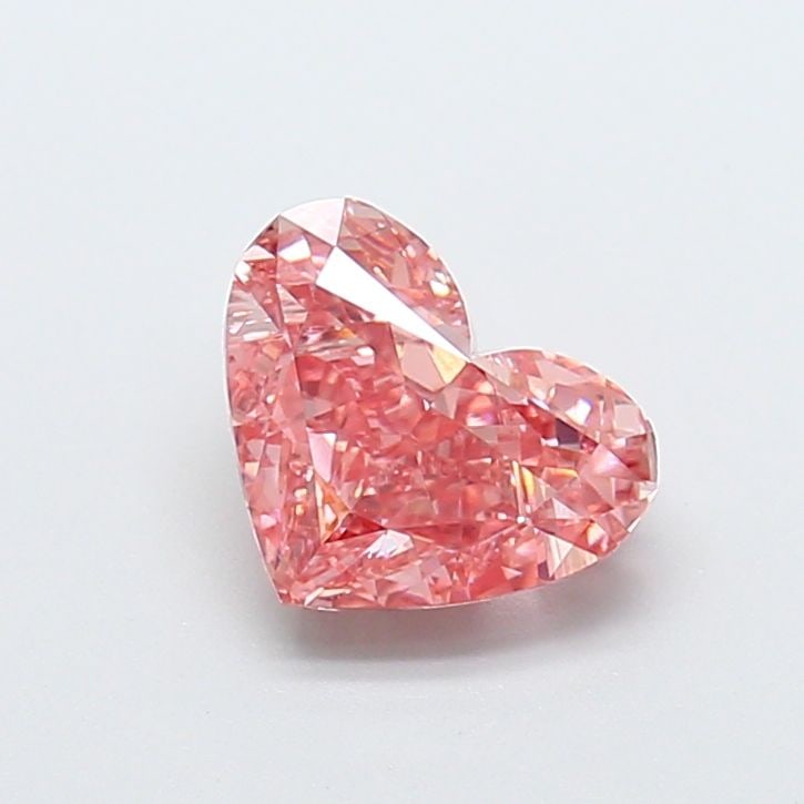Loose Diamond - HEART 2.0ct Fancy Vivid Pink VS2: Loose Diamond - HEART 2.0ct Fancy Vivid Pink VS2 Source: This is a real non-mined Diamond that has been grown in a lab Shape: HEART Carats: 2.0 Color: Fancy Vivid Pink Certification: IGI Video:
