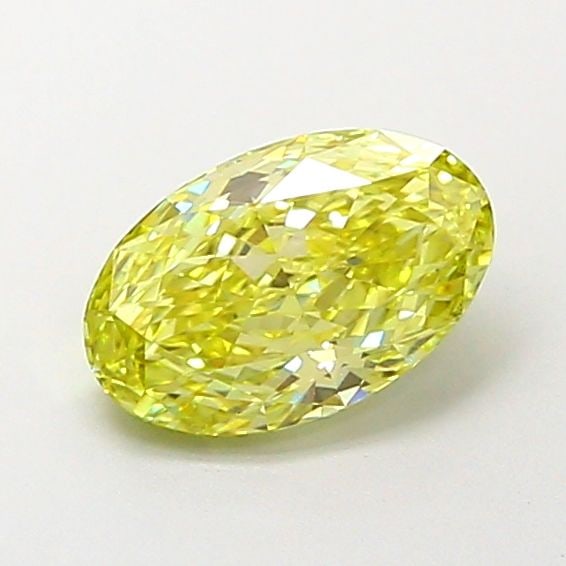 Loose Diamond - OVAL 1.01ct Fancy Intense Yellow VVS2: Loose Diamond - OVAL 1.01ct Fancy Intense Yellow VVS2 Source: This is a real non-mined Diamond that has been grown in a lab Shape: OVAL Carats: 1.01 Color: Fancy Intense Yellow Certification: IGI Vide