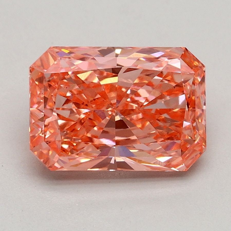 Loose Diamond - RADIANT 1.78ct Fancy Vivid Pink VS1: Loose Diamond - RADIANT 1.78ct Fancy Vivid Pink VS1 Source: This is a real non-mined Diamond that has been grown in a lab Shape: RADIANT Carats: 1.78 Color: Fancy Vivid Pink Certification: IGI Video: