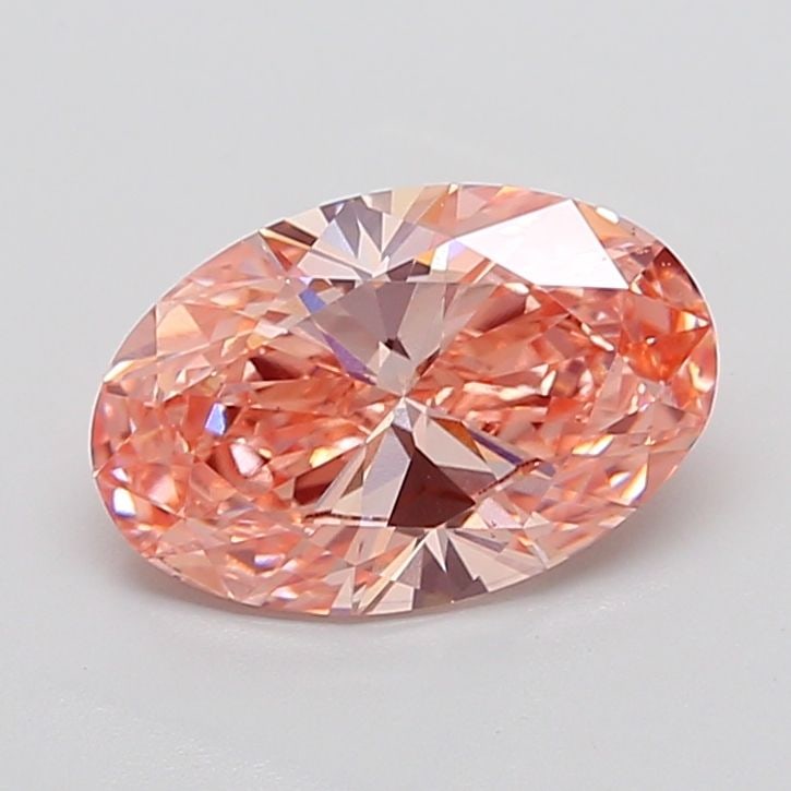 Loose Diamond - OVAL 3.52ct Fancy Vivid Pink VS1 (1 of 1)