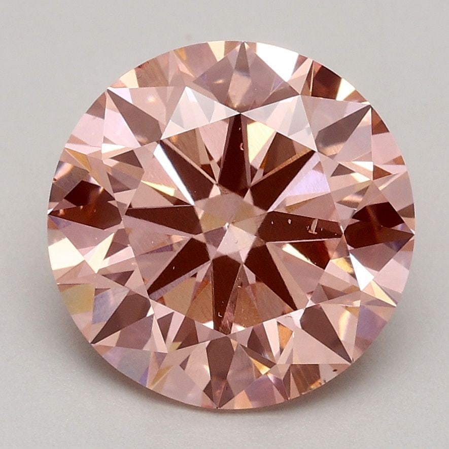 Loose Diamond - ROUND 2.5ct Fancy Intense Pink VS2: Loose Diamond - ROUND 2.5ct Fancy Intense Pink VS2 Source: This is a real non-mined Diamond that has been grown in a lab Shape: ROUND Carats: 2.5 Color: Fancy Intense Pink Certification: IGI Video: