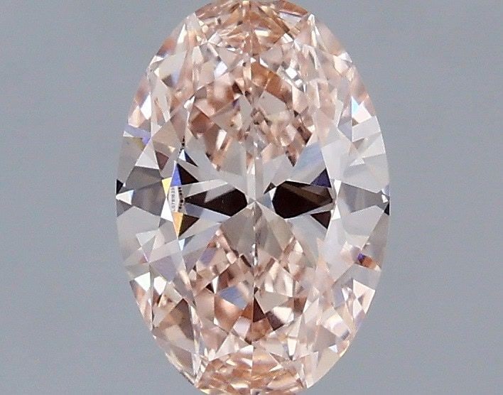 Loose Diamond - OVAL 1.01ct Fancy Brownish Pink VS2: Loose Diamond - OVAL 1.01ct Fancy Brownish Pink VS2 Source: This is a real non-mined Diamond that has been grown in a lab Shape: OVAL Carats: 1.01 Color: Fancy Brownish Pink Certification: IGI Video: