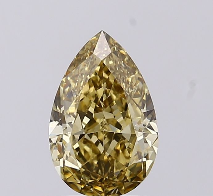 Loose Diamond - PEAR 1.57ct Fancy Yellow VS1: Loose Diamond - PEAR 1.57ct Fancy Yellow VS1 Source: This is a real non-mined Diamond that has been grown in a lab Shape: PEAR Carats: 1.57 Color: Fancy Yellow Certification: IGI Video: