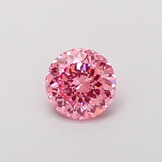 Loose Diamond - ROUND 0.53ct Fancy Vivid Pink VS2 (1 of 1)