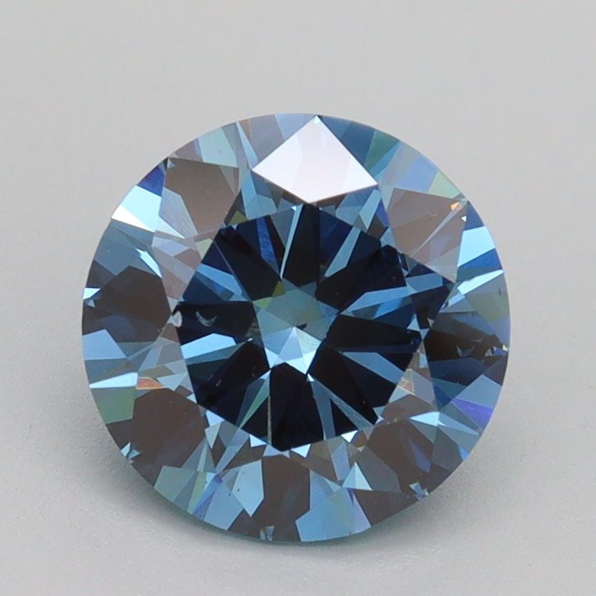Loose Diamond - ROUND 2.01ct Fancy Vivid Blue VS2 (1 of 1)