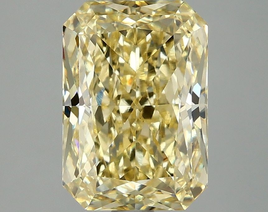 Loose Diamond - RADIANT 3.09ct Fancy Intense Yellow VS1: Loose Diamond - RADIANT 3.09ct Fancy Intense Yellow VS1 Source: This is a real non-mined Diamond that has been grown in a lab Shape: RADIANT Carats: 3.09 Color: Fancy Intense Yellow Certification: IGI