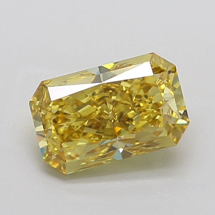 Loose Diamond - RADIANT 3.99ct Fancy Vivid Yellow VS1: Loose Diamond - RADIANT 3.99ct Fancy Vivid Yellow VS1 Source: This is a real non-mined Diamond that has been grown in a lab Shape: RADIANT Carats: 3.99 Color: Fancy Vivid Yellow Certification: IGI Vid