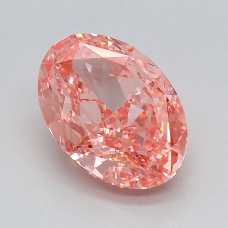 Loose Diamond - OVAL 1.12ct Fancy Vivid Pink VS1: Loose Diamond - OVAL 1.12ct Fancy Vivid Pink VS1 Source: This is a real non-mined Diamond that has been grown in a lab Shape: OVAL Carats: 1.12 Color: Fancy Vivid Pink Certification: IGI Video: