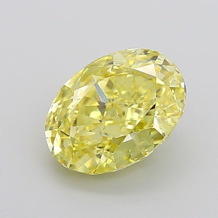 Loose Diamond - OVAL 3.6ct Fancy Intense Yellow VS1: Loose Diamond - OVAL 3.6ct Fancy Intense Yellow VS1 Source: This is a real non-mined Diamond that has been grown in a lab Shape: OVAL Carats: 3.6 Color: Fancy Intense Yellow Certification: IGI Video: