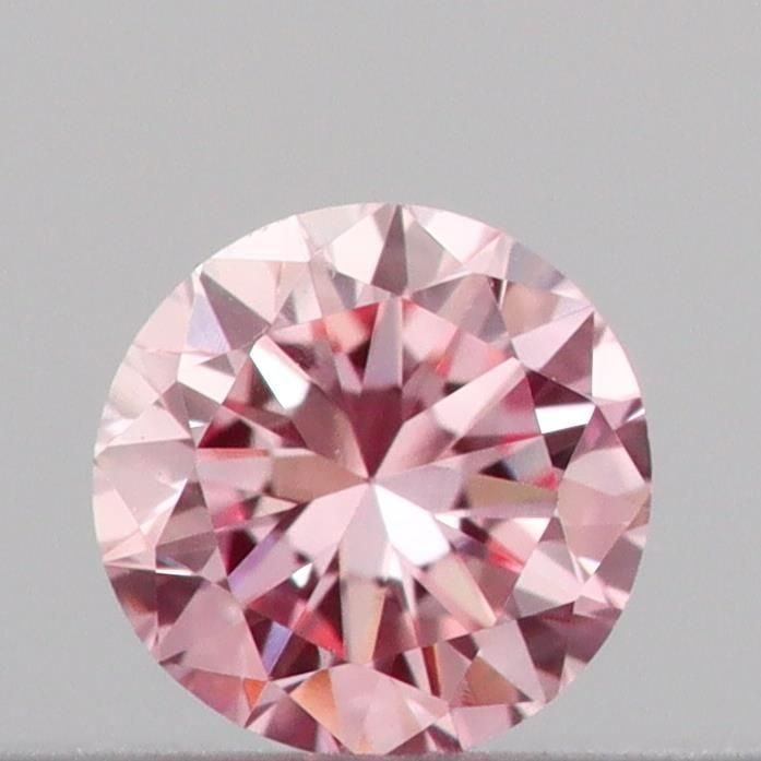 Loose Diamond - ROUND 0.09ct Fancy Intense Pink VVS2 (1 of 1)