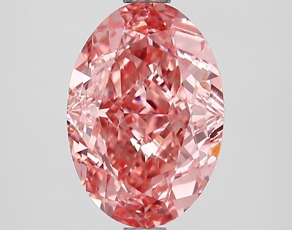 Loose Diamond - OVAL 2.82ct Fancy Vivid Pink VVS2 (1 of 1)