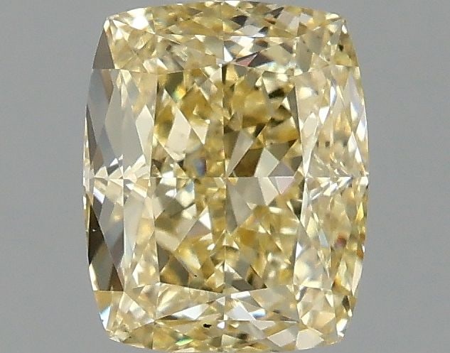 Loose Diamond - CUSHION MODIFIED 1.03ct Fancy Intense Yellow VS2: Loose Diamond - CUSHION MODIFIED 1.03ct Fancy Intense Yellow VS2 Source: This is a real non-mined Diamond that has been grown in a lab Shape: CUSHION MODIFIED Carats: 1.03 Color: Fancy Intense Yellow 