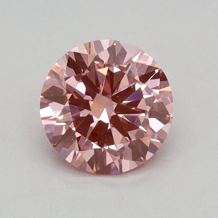 Loose Diamond - ROUND 0.34ct Fancy Vivid Pink VVS2 (1 of 1)
