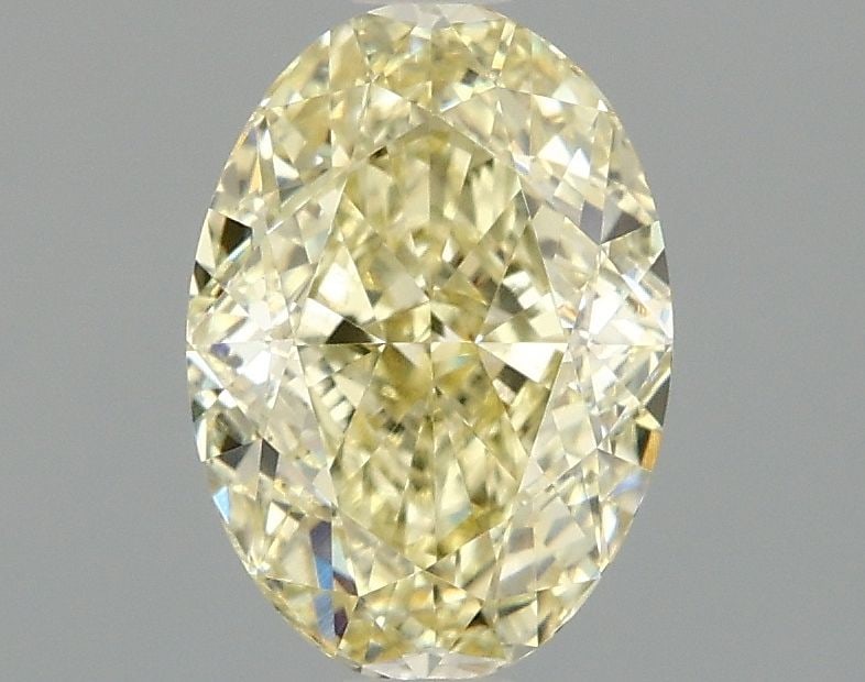 Loose Diamond - OVAL 1.54ct Fancy Intense Yellow VS1: Loose Diamond - OVAL 1.54ct Fancy Intense Yellow VS1 Source: This is a real non-mined Diamond that has been grown in a lab Shape: OVAL Carats: 1.54 Color: Fancy Intense Yellow Certification: IGI Video
