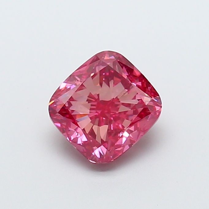 Loose Diamond - CUSHION MODIFIED 2.73ct Fancy Vivid Pink VS1: Loose Diamond - CUSHION MODIFIED 2.73ct Fancy Vivid Pink VS1 Source: This is a real non-mined Diamond that has been grown in a lab Shape: CUSHION MODIFIED Carats: 2.73 Color: Fancy Vivid Pink Certific