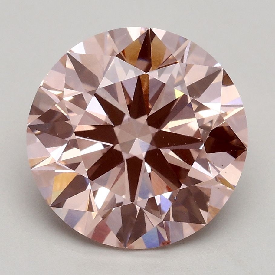 Ideal Loose Diamond - ROUND 2.5ct Fancy Intense Pink VS1: Ideal Loose Diamond - ROUND 2.5ct Fancy Intense Pink VS1 Source: This is a real non-mined Diamond that has been grown in a lab Shape: ROUND Carats: 2.5 Color: Fancy Intense Pink Certification: IGI Vid