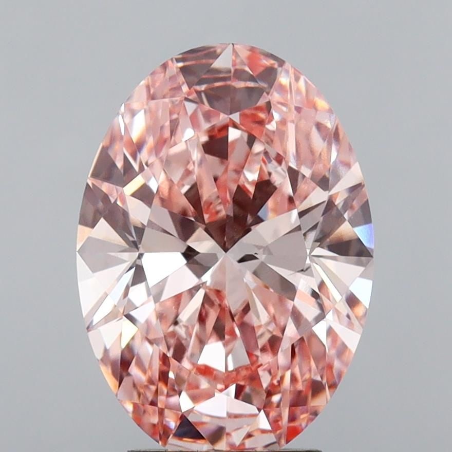 Loose Diamond - OVAL 4.02ct Fancy Intense Pink VS1: Loose Diamond - OVAL 4.02ct Fancy Intense Pink VS1 Source: This is a real non-mined Diamond that has been grown in a lab Shape: OVAL Carats: 4.02 Color: Fancy Intense Pink Certification: IGI Video: