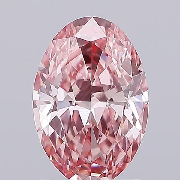 Loose Diamond - OVAL 1.51ct Fancy Vivid Pink VS1: Loose Diamond - OVAL 1.51ct Fancy Vivid Pink VS1 Source: This is a real non-mined Diamond that has been grown in a lab Shape: OVAL Carats: 1.51 Color: Fancy Vivid Pink Certification: IGI Video:
