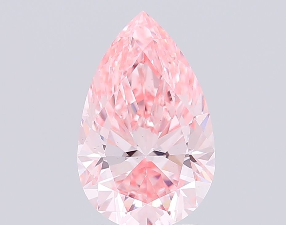 Loose Diamond - PEAR 2.98ct Fancy Vivid Pink VS2 (1 of 1)