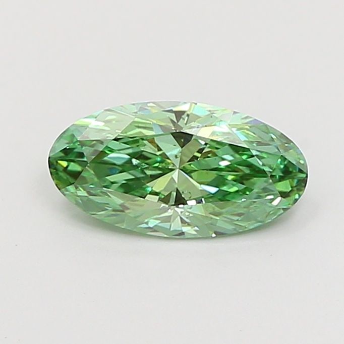 Loose Diamond - OVAL 1.0ct Fancy Vivid Green SI1: Loose Diamond - OVAL 1.0ct Fancy Vivid Green SI1 Source: This is a real non-mined Diamond that has been grown in a lab Shape: OVAL Carats: 1.0 Color: Fancy Vivid Green Certification: NONE Video: