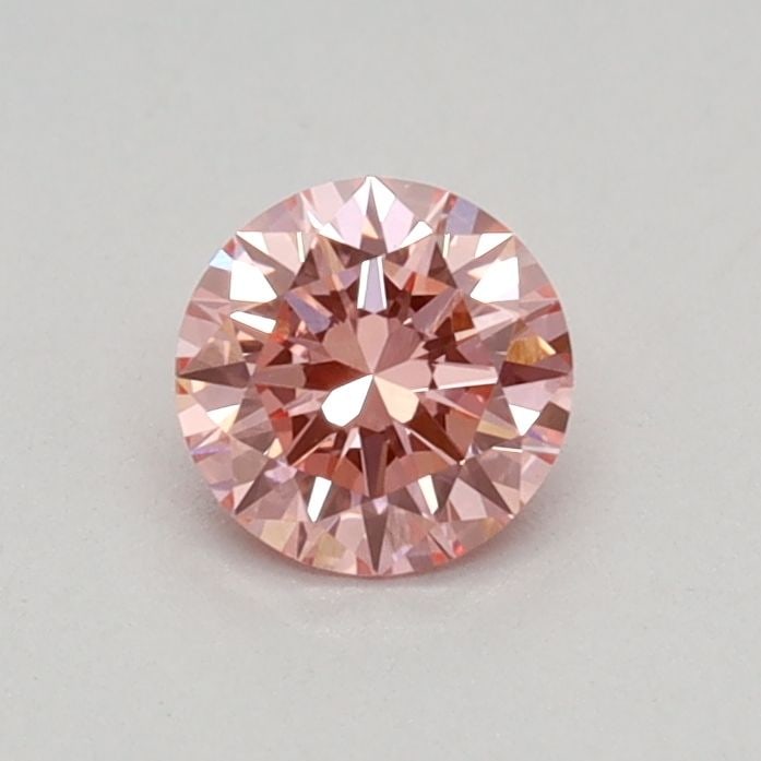Loose Diamond - ROUND 0.31ct Fancy Vivid Pink VS1 (1 of 1)