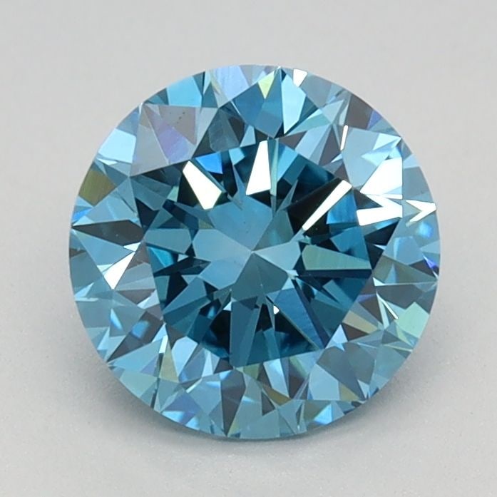 Loose Diamond - ROUND 1.12ct Fancy Vivid Blue VS1: Loose Diamond - ROUND 1.12ct Fancy Vivid Blue VS1 Source: This is a real non-mined Diamond that has been grown in a lab Shape: ROUND Carats: 1.12 Color: Fancy Vivid Blue Certification: IGI Video: