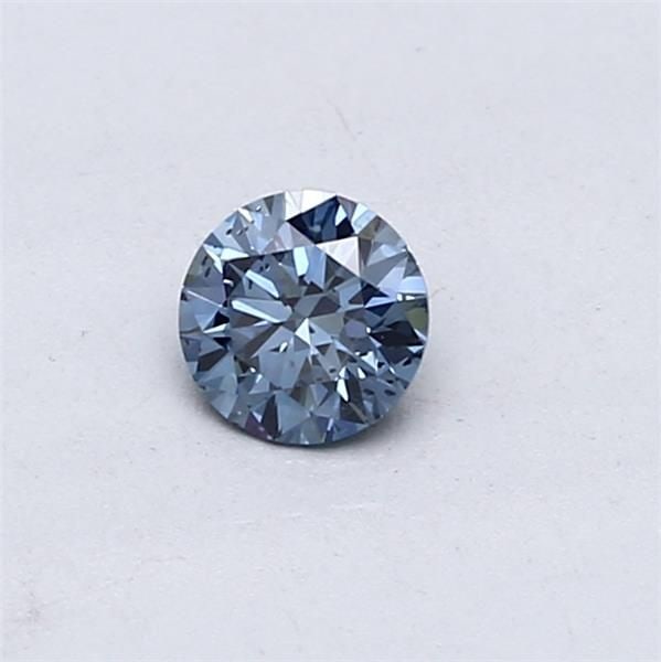 Ideal Loose Diamond - ROUND 0.3ct Fancy Vivid Blue SI2: Ideal Loose Diamond - ROUND 0.3ct Fancy Vivid Blue SI2 Source: This is a real non-mined Diamond that has been grown in a lab Shape: ROUND Carats: 0.3 Color: Fancy Vivid Blue Certification: IGI Video: