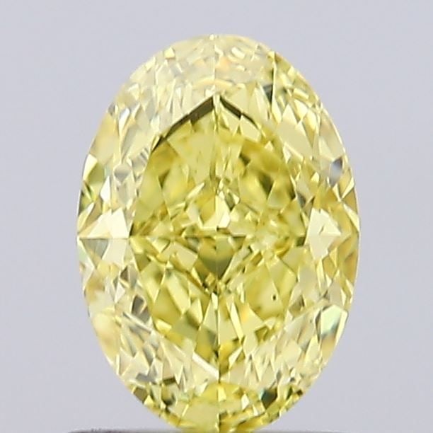 Loose Diamond - OVAL 1.05ct Fancy Intense Yellow VVS2: Loose Diamond - OVAL 1.05ct Fancy Intense Yellow VVS2 Source: This is a real non-mined Diamond that has been grown in a lab Shape: OVAL Carats: 1.05 Color: Fancy Intense Yellow Certification: IGI Vide