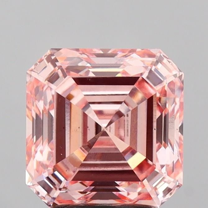 Loose Diamond - ASSCHER 3.05ct Fancy Intense Pink VS2: Loose Diamond - ASSCHER 3.05ct Fancy Intense Pink VS2 Source: This is a real non-mined Diamond that has been grown in a lab Shape: ASSCHER Carats: 3.05 Color: Fancy Intense Pink Certification: IGI Vid