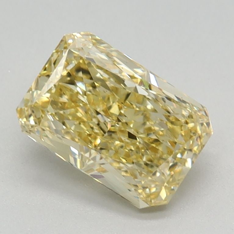 Loose Diamond - RADIANT 1.14ct Fancy Intense Yellow VS1: Loose Diamond - RADIANT 1.14ct Fancy Intense Yellow VS1 Source: This is a real non-mined Diamond that has been grown in a lab Shape: RADIANT Carats: 1.14 Color: Fancy Intense Yellow Certification: IGI