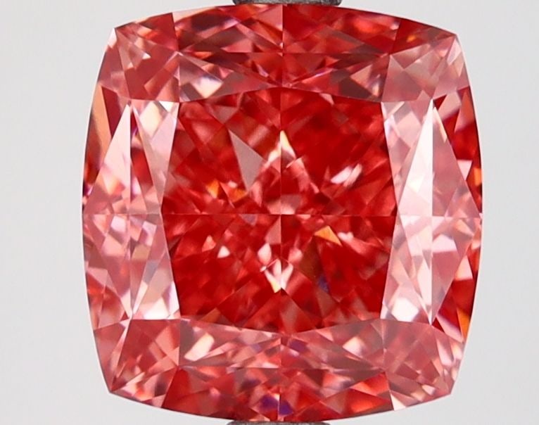 Loose Diamond - CUSHION MODIFIED 3.14ct Fancy Vivid Pink VVS2: Loose Diamond - CUSHION MODIFIED 3.14ct Fancy Vivid Pink VVS2 Source: This is a real non-mined Diamond that has been grown in a lab Shape: CUSHION MODIFIED Carats: 3.14 Color: Fancy Vivid Pink Certifi