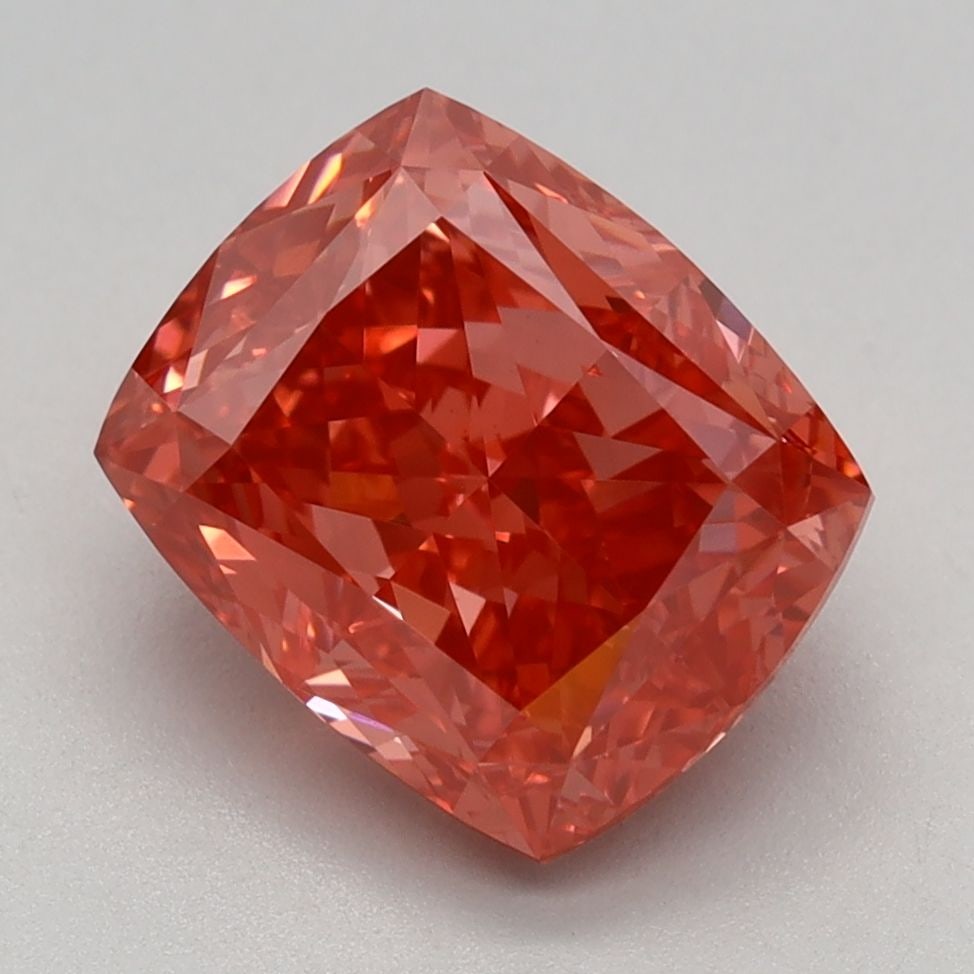 Loose Diamond - CUSHION MODIFIED 2.73ct Fancy Vivid Pink VVS2: Loose Diamond - CUSHION MODIFIED 2.73ct Fancy Vivid Pink VVS2 Source: This is a real non-mined Diamond that has been grown in a lab Shape: CUSHION MODIFIED Carats: 2.73 Color: Fancy Vivid Pink Certifi