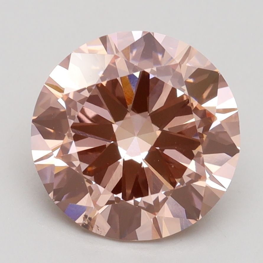 Loose Diamond - ROUND 3.0ct Fancy Intense Pink VS2 (1 of 1)