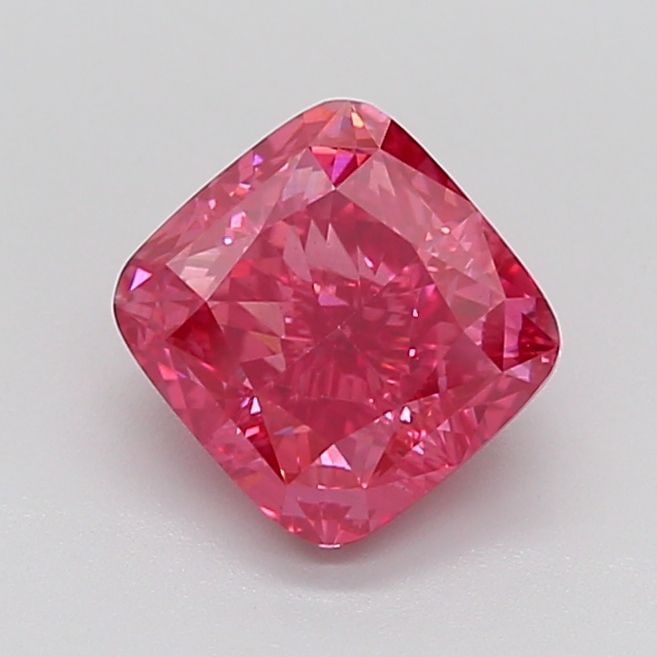 Loose Diamond - CUSHION MODIFIED 3.12ct Fancy Vivid Pink VS1: Loose Diamond - CUSHION MODIFIED 3.12ct Fancy Vivid Pink VS1 Source: This is a real non-mined Diamond that has been grown in a lab Shape: CUSHION MODIFIED Carats: 3.12 Color: Fancy Vivid Pink Certific