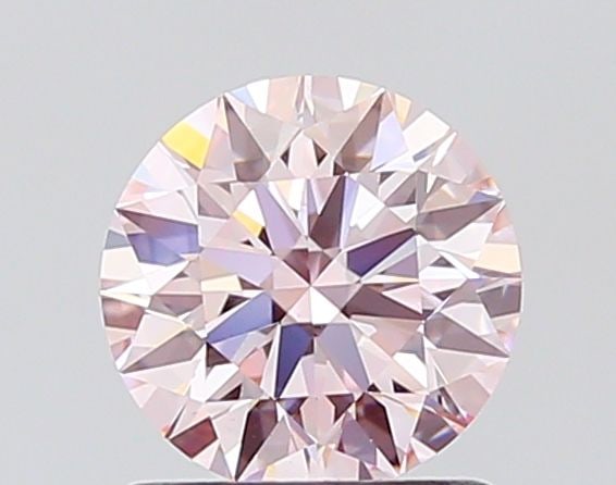 Ideal Loose Diamond - ROUND 1.01ct Fancy Light Pink VVS2: Ideal Loose Diamond - ROUND 1.01ct Fancy Light Pink VVS2 Source: This is a real non-mined Diamond that has been grown in a lab Shape: ROUND Carats: 1.01 Color: Fancy Light Pink Certification: IGI Vide