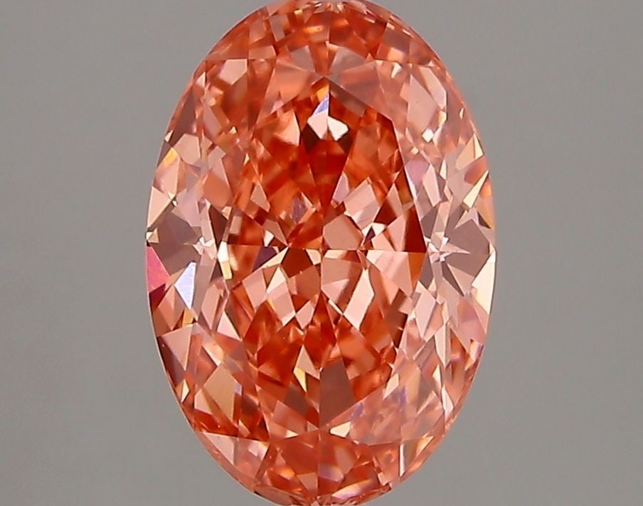 Loose Diamond - OVAL 2.63ct Fancy Vivid Pink VVS2: Loose Diamond - OVAL 2.63ct Fancy Vivid Pink VVS2 Source: This is a real non-mined Diamond that has been grown in a lab Shape: OVAL Carats: 2.63 Color: Fancy Vivid Pink Certification: IGI Video: